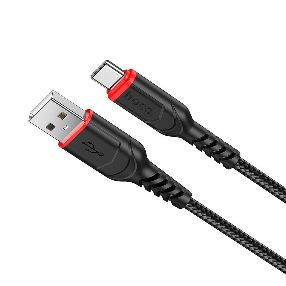 Câble HOCO USB-A vers USB-C QC 3A X59 1 m - Noir